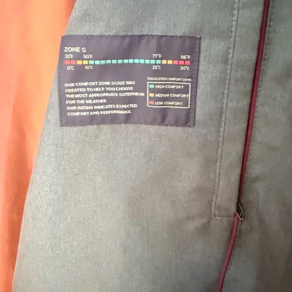 Brooks Brothers Teal Trench Coat - Picture 9 of 10